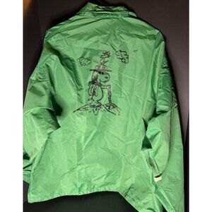 Vtg West End Camp Snoopy Woodstock Boy Scouts Windbreaker Jacket Mens XL NWT